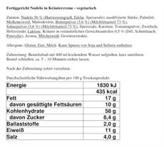 Travellunch 6-pack \'meal-mix\' - vegetariska frystorkade måltider 250 g styck